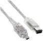 Cavo Firewire 400 connettore 6m/4m, 80cm, Promo!