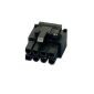 Guscio femmina del connettore di alimentazione PC PCI-E a 8 pin (6+2 pin).
