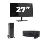 Atrust t176 USFF - Intel Atom x5-E8000 - 8GB RAM - 256GB SSD - Windows 11 + 1x 27 pollici Monitor
