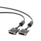 Cableexpert-Gembird DVI-D Dual Link M/M, 4,5 m, Nero
