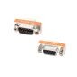 Adattatore RS232 DB9 maschio a DB9 femmina