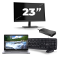 Dell Latitude 5411 - Intel Core i5-10a generazione - 14 pollici - 8 GB di RAM - SSD da 256 GB - Windows 11 + 1x monitor da 23 pollici