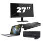 Dell Precision 3550 - Intel Core i7 10ª generazione - 15 pollici - 16GB RAM - 256GB SSD - GPU - Windows 11 Home + 1x Monitor da 27 pollici