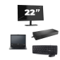 Fujitsu LIFEBOOK E5410 - Intel Core i5-10a generazione - 14 pollici - 8 GB di RAM - 256 GB SSD - Windows 11 Home + 1 monitor da 22 pollici