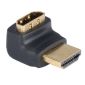 Adattatore HDMI M/F 270° placcato oro