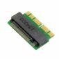 Adattatore da NGFF a SSD a 12+16 pin per MacBook A1465 A1466 A1502 e altri modelli 2013-2014-2015.