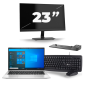 HP EliteBook 830 G8 - Intel Core i5 11ª generazione - 13 pollici - 16GB RAM - 256GB SSD - Windows 11 + 1x Monitor da 23 pollici