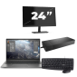 HP ZBook Firefly 14 G8 - Intel Core i7 11ª generazione - 14 pollici - 16GB RAM - 256GB SSD - Windows 11 Home + 1x Monitor da 24 pollici