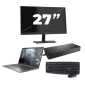 HP ZBook Firefly 14 G8 - Intel Core i7 11ª generazione - 14 pollici - 16GB RAM - 256GB SSD - GPU - Windows 11 Home + 1x Monitor da 27 pollici