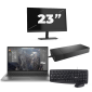 HP ZBook Firefly 15 G7 - Intel Core i7-10a generazione - 15 pollici - 8 GB di RAM - 256 GB SSD - Windows 11 + 1 monitor da 23 pollici