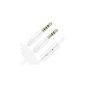 Cavo AUX stereo jack da 3,5 mm M/M con microfono, 1,5 m