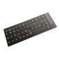Adesivi per tastiera del notebook SP Nero-Bianco
