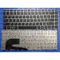 Tastiera per notebook per HP EliteBook 745 G3 745 G4 840 G3 840 G4 con cornice argento OEM