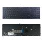 Tastiera per notebook per HP Zbook 15 G3 17 G3 con cornice del puntatore retroilluminata