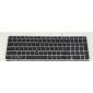 Tastiera per notebook per HP EliteBook 850 G3 850 G4 ZBook 15u G3 G4 con cornice puntatore