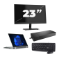 Lenovo Thinkpad L13 Yoga Gen 3 - Intel Core i5 12ª generazione - 13 pollici - Touch - 16GB RAM - 256GB SSD - Windows 11 Home + 1x Monitor da 23 pollici