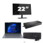 Lenovo ThinkPad X13 - AMD Ryzen 3 PRO 4450U - 13 pollice - 8GB RAM - 256GB SSD - Windows 11 Home + 1x 22 pollice Monitor