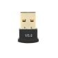 Mini Dongle Bluetooth versione 5.0 (Plug&Play)