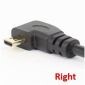 Cavo Right Angel da micro HDMI maschio a HDMI femmina, 17 cm