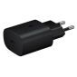 Caricabatterie originale Samsung EP-TA800XBE 3A 25W Nero