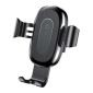 Accessori universali per caricabatterie wireless Baseus Gravity Car Mount Nero/Argento