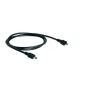 Cavo dati Micro USB maschio a Mini USB maschio 1M, nero, supporto OTG