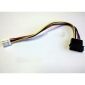Cavo di alimentazione floppy FDD a 4 pin femmina a IDE maschio a 4 pin, 15 cm