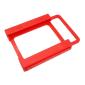 Staffa in plastica per SSD da 2,5" a alloggiamento da 3,5".