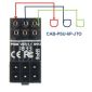 Scheda grafica a 6 pin Porta PSU Adattatore girevole a 180 gradi F/M, uscita