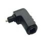 Adattatore audio ottico Toslink a 90 gradi (toslink)