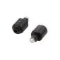 Audio ottico Toslink - Adattatore mini jack (toslink)
