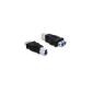Adattatore da USB 3.0 A femmina a USB 3.0 B maschio