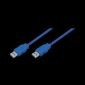 USB 3.0 A maschio a A maschio, blu, 1M, CU0051