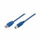 USB 3.0 A maschio a B maschio, blu, 3M, CU0046