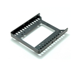Staffa doppia per HDD/SSD da 2,5" a 3,5" in plastica