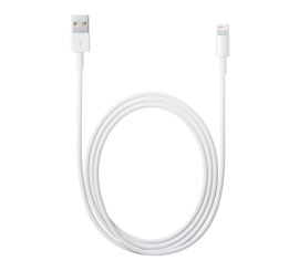Cavo USB Lightning originale Apple per iPhone, iPod e iPad, lunghezza 2,0 m, MD819ZM/A