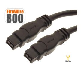 Cavo Firewire 800 1394B da 9 pin maschio a 9 pin maschio, 180 cm