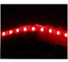 Striscia LED per modding case, 30 cm, Rossa, Molex a 4 pin