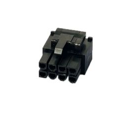Guscio femmina del connettore di alimentazione PC PCI-E a 8 pin (6+2 pin).