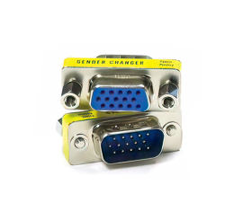 15 Adattatore per cambio genere HD VGA femmina-maschio