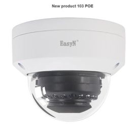 Telecamera IP wireless EasyN Dome da esterno 4.0 Megapixel, H.265, P2P, Funzione notturna a infrarossi A103J3N01 ESAURITO