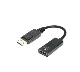Cavo adattatore DisplayPort maschio a HDMI 2.0 femmina, supporto 4K UHD, nero