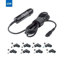 Adattatore universale per caricabatteria da auto intelligente da 45 W con connettori multipli Confezione massima di grandi dimensioni
