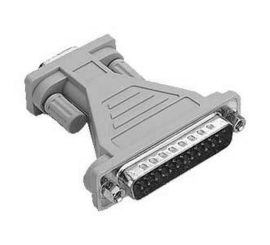 Adattatore seriale/parallelo, da DB9F a DB25M