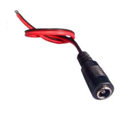 Spina DC Power femmina, lunghezza 500mm