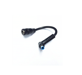 spina adattatore per femmina 5,5*2,1 mm/ 5,5*2,5 mm/ maschio HP 4,5x3,0 mm con perno centrale