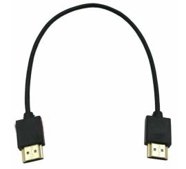 Cavo HDMI ultrasottile V1.4, M/M 50 cm, diametro esterno = 3,2 mm