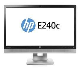 HP EliteDisplay E240c - 24 pollici - 1920x1080 - DP - HDMI - VGA - Grigio