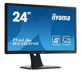 iiyama ProLite B2483HS-B1 - 24 pollici - 1920x1080 - DVI - HDMI - VGA - Nero