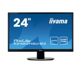 iiyama ProLite X2483HSU-B3 - 24 pollici - 1920x1080 - DP - HDMI - VGA - Nero